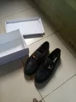 Christian Louboutin Men's Black Leather Loafers - Brand New - 4
