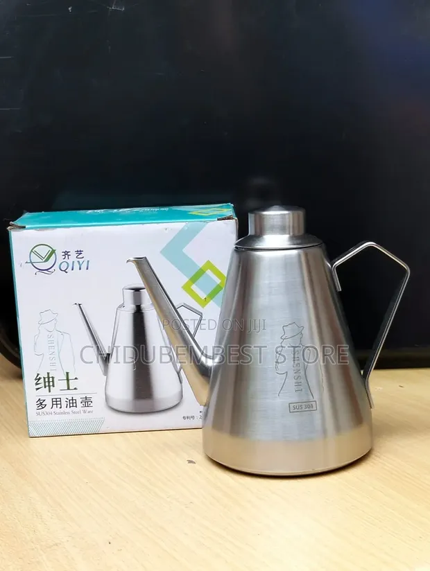Durable Stainless Steel Teapot - 1
