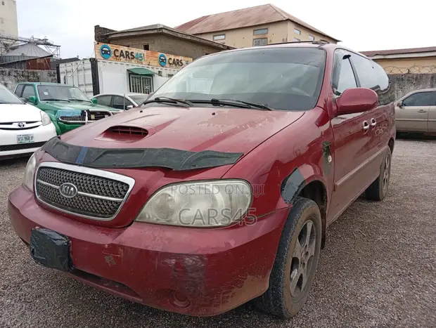 Kia Sedona 2005 Red - 1