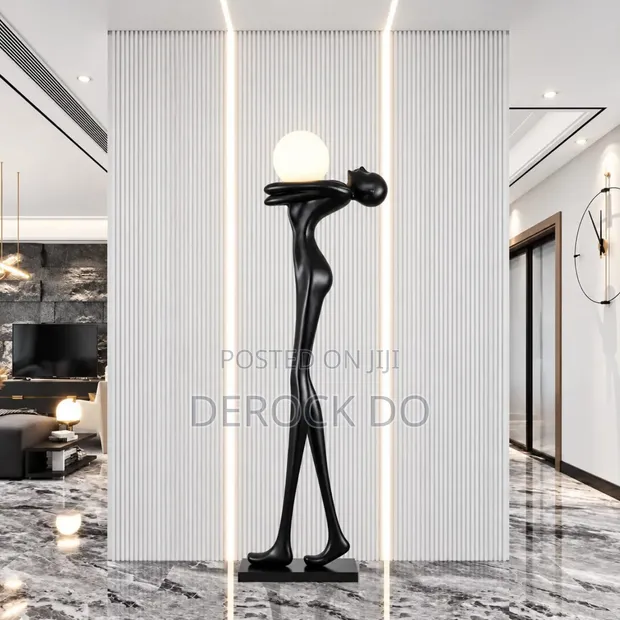 Humanoid Art Sculpture Floor Lamp - 1