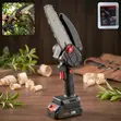 6" Rechargeable Cordless Mini Chainsaw (48V Baturi) - 3