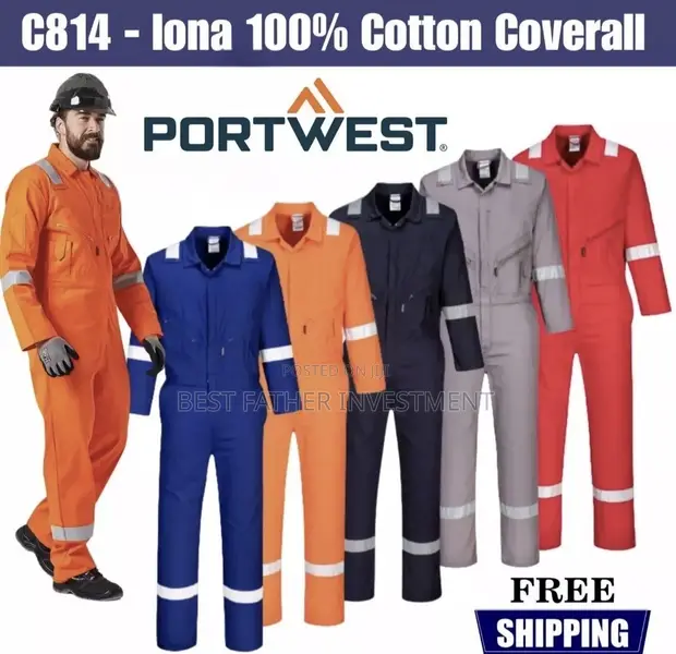 Portwest Fire Retardant Cotton Coverall - 1
