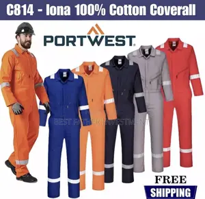 Portwest Fire Retardant Cotton Coverall