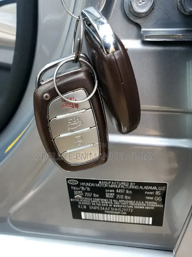 2017 Hyundai Sonata Silver - 1