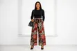 Vibrant Ankara Palazzo Trousers - 4