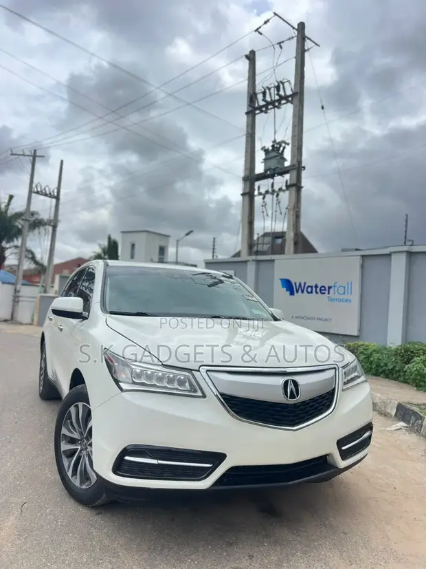 2017 Acura MDX White - 1
