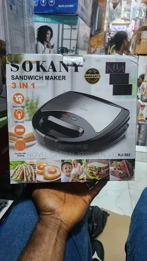 Sokany Sandwich Maker Sabo 3-in-1