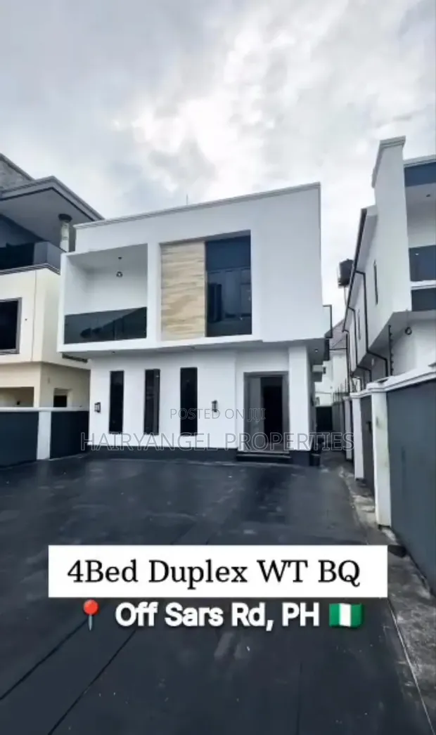 4 Bedroom Duplex for Rent a Rukpokwu - 1