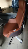 Executive Swivel Office Chair with Headrest and Armrests - 2
