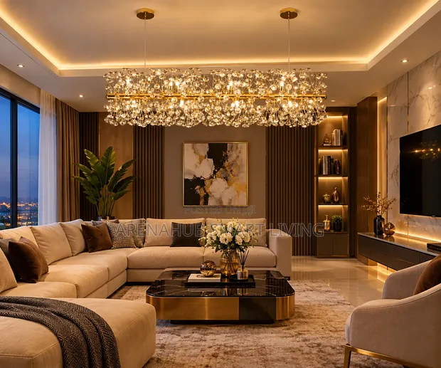 Sashin Zamani na Chandeliers don Falon Baki & Falon Abinci - 1