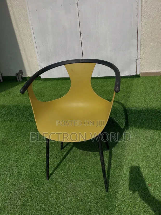 Modern Mustard-Yellow Armchair - 1