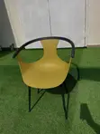 Modern Mustard-Yellow Armchair - 1