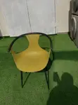 Modern Mustard-Yellow Armchair - 2