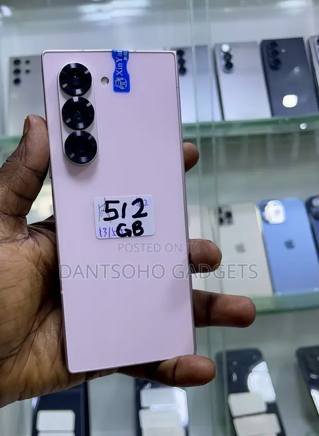 Samsung Galaxy Z Fold6 512GB Pink (Fuskar Ciki Ba Ta Aiki) - 1
