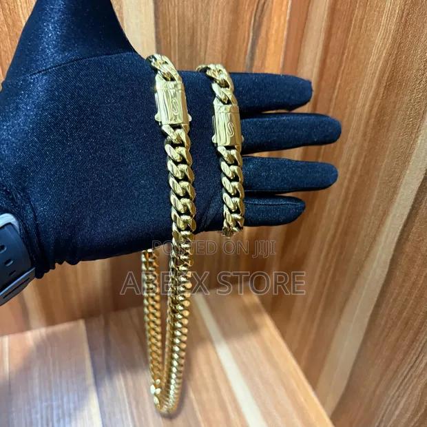 Cuban Chain da Bracelet Set - 1