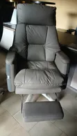 CEO/MD Reclined Leather Office Chair - 4