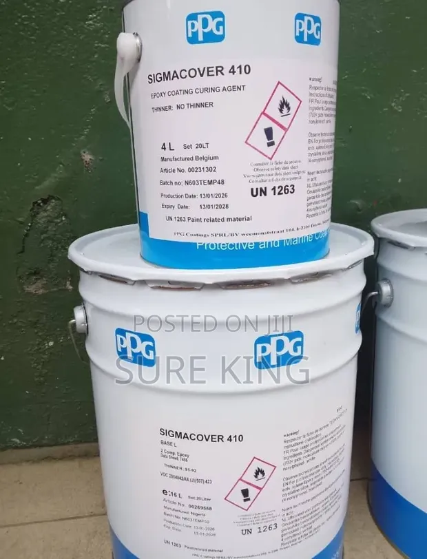 PPG Sigmacover 410 Epoxy Coating 20L Set - 1