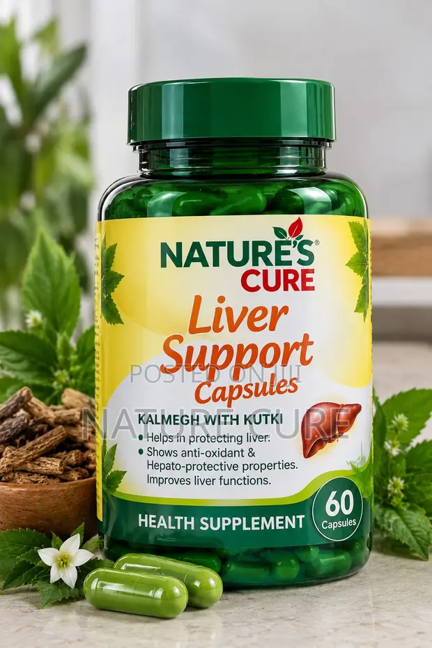 Nature's Cure Liver Support Capsules - 1