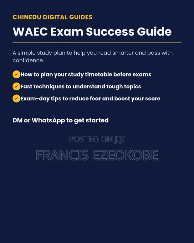 WAEC Exam Success Guide - Study Plan & Tips - 1