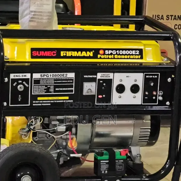 Sumec Firman SPG10800E2 7.6KVA Petrol Generator - 1