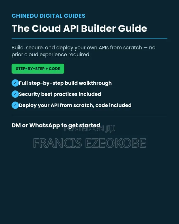 The Cloud API Builder Guide - Build, Secure, Deploy - 1