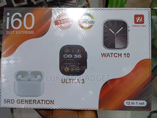 i60 Suit Extreme 12-in-1 Smart Watch Set - 1