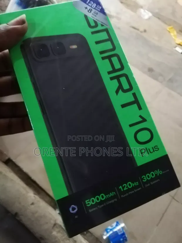 New Infinix Smart 10 64GB Black - 1