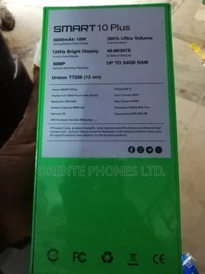 New Infinix Smart 10 64GB Black