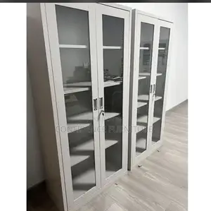 Full Glass File Cabinet - Brand New