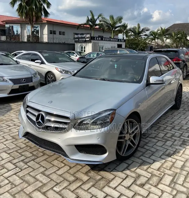 Mercedes-Benz E350 2015 Silver - 1