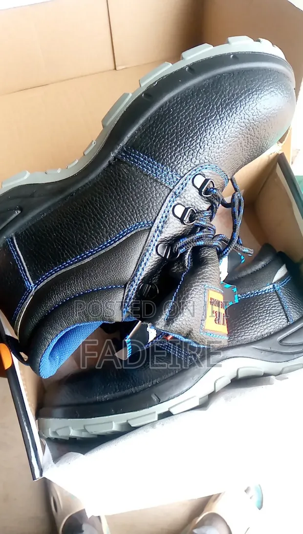 Jungle Rider Safety Boots - Black, Size 40 - 1