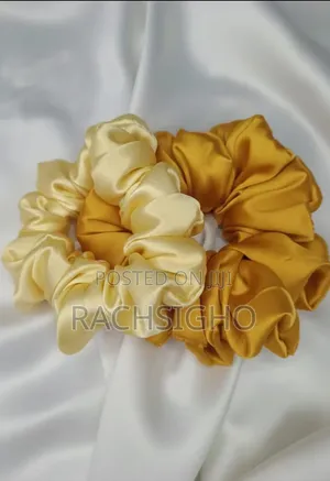 Harmony Duo Scrunchies - Handmade Satin