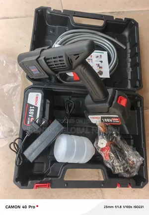 Brand New Bosch Pressure Washer Machine (Car Battery Powered)
