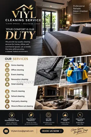 VIYL Cleaning Service - Residential, Commercial, Industrial