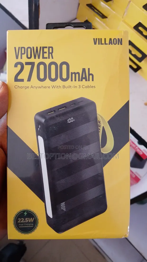 Villaon V Power 27,000mAh Power Bank - 1