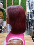 12" 13x4 SDD Bob Wig - Ja mai jan launi na Gaskiya - 2