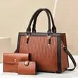 Kyakyawan Brown & Off-White Hannun jaka mai tsari - 1