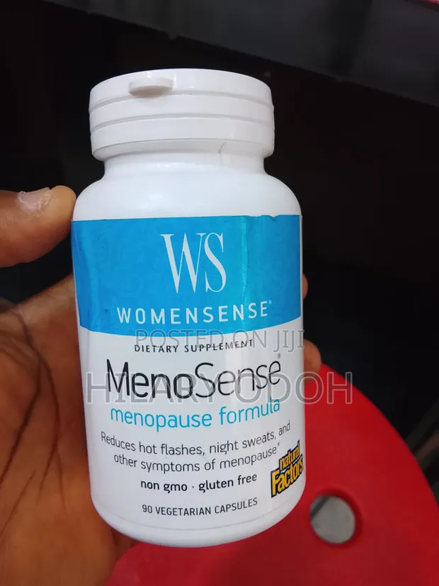 WomenSense MenoSense Maganin Al'adar Jinin Hawa 90 Kapsul na Ganyayyaki - 1