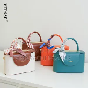 Versse Mini Top Handle Bag + Scarf + Paper Bag - Launuka 11