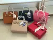 Elegant Women's Leather Top Handle Designer Handbag - 1