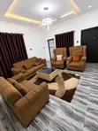 Stylish Brown Modernized Cushion Set of 4 - 2