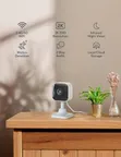 Alexa & Google Home Mai Jituwa WiFi Kamara Mai Tsaro (2K) - 3