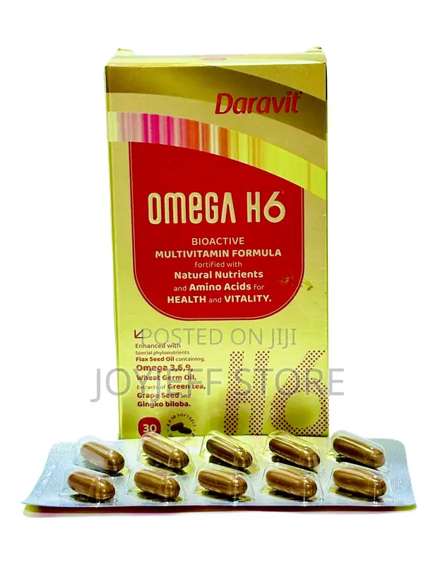 Daravit Omega H6 Multivitamin Capsules X30 - 1