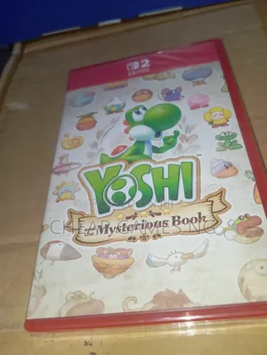 Nintendo Switch Yoshi and the Mysteriously Book