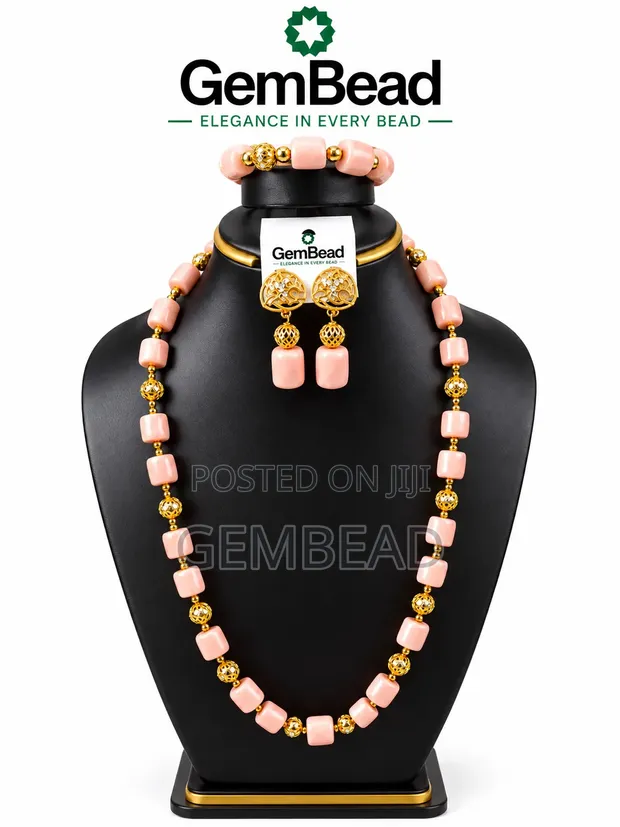 Coral Blush Jewellery Set - 1