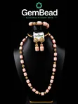 Coral Blush Jewellery Set - 2