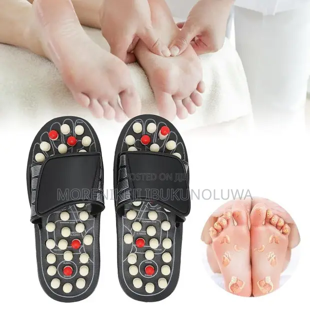 Foot Reflexology Acupressure Massage Slippers - 1