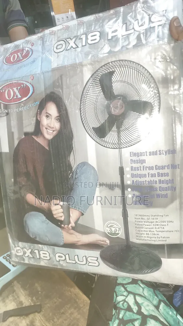 OX 18" Standing Fan - Brand New - 1