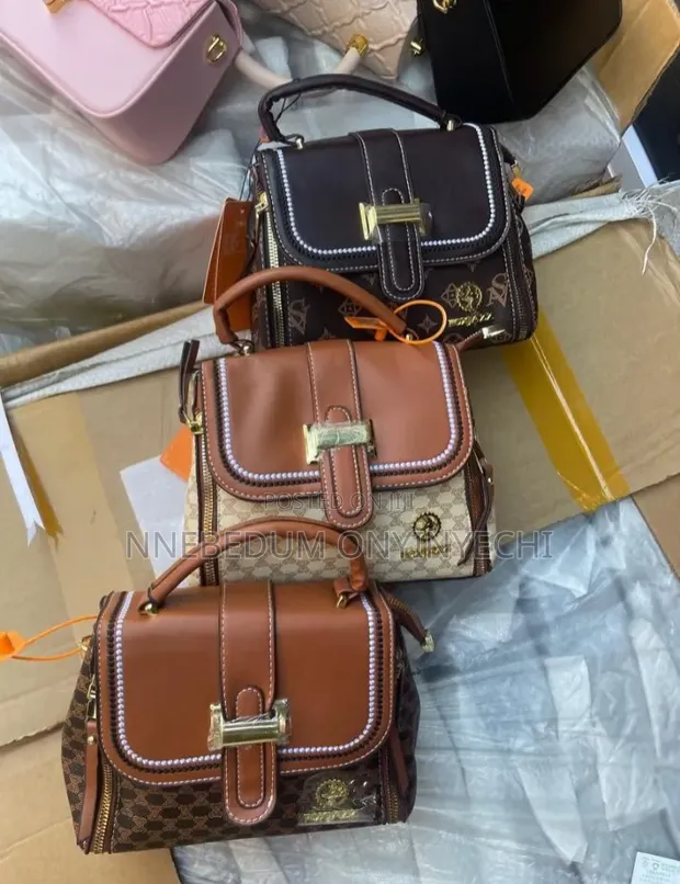 Quality Stock Bag with Long Crossbody Handle - 1