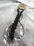 Trendy Double Layered Wavy & Straight Choker with White Pearl - 2